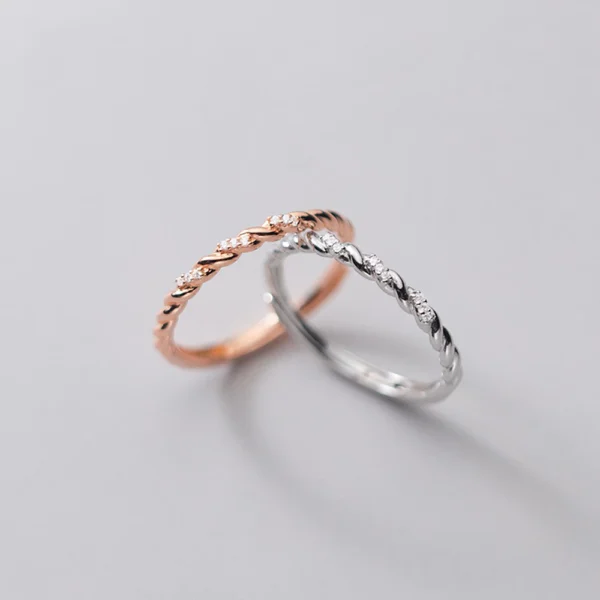 b0788869e1d86c41b5a07e612678bf8f Sterling Silver Simple Braid Ring