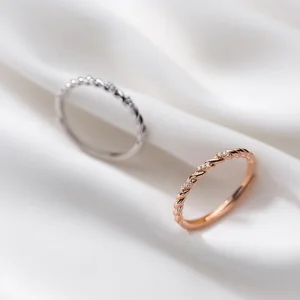 Sterling Silver Simple Braid Ring