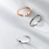 0d214760aa5d31935307a59b7fcbdbc2 Sterling Silver Simple Herringbone Ring