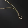 1608007815d942700a6dec1482962b20 Sterling Silver Cut-Out Teardrop Pendant Necklace