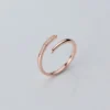 22df3c0a72b0992ef68b5df0936ae8b5 Sterling Silver Diamond Open Zirconia Adjustable Ring