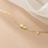 Sterling Silver Love Heart Rosé Charm Bracelet