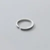 59fc8c9d01aa5ff7e07ac86c1d98fd34 Sterling Silver Simple Herringbone Ring
