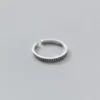 96db9fe0e5c8724492b07e0ff0d3cf10 Sterling Silver Simple Herringbone Ring