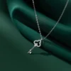 a0a913c268cce096ec0706f9535da4a2 Sterling Silver Mini Crown Key Pendant Necklace