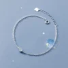 b998688ab7a0b970db4c1d136efd4ef2 Sterling Silver Solitaire Brilliance Bracelet