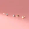 c3c0aeabd77b96a21a6f69d6fed2e28e Sterling Silver Dainty Heart Stud Earrings