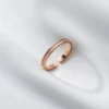 e31e74f9706a2152fa048d9fe323046f Sterling Silver Simple Herringbone Ring