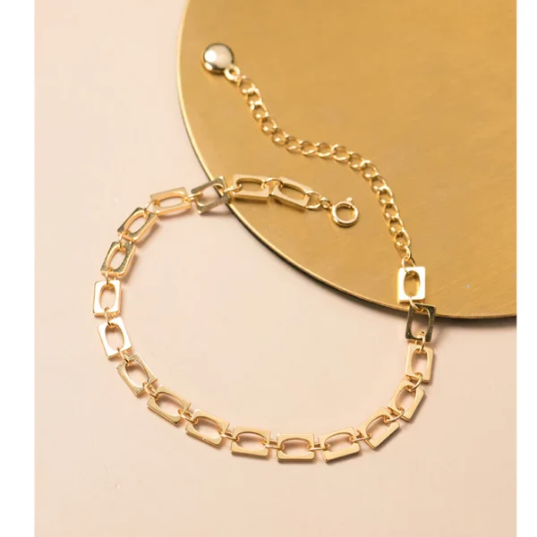 my-11134207-7qukw-liv2zf01vv4z1a Sterling Silver Simple Open Link Bracelet