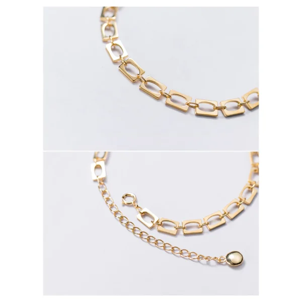 my-11134207-7qul0-liv1p9e1q44jb2 Sterling Silver Simple Open Link Bracelet