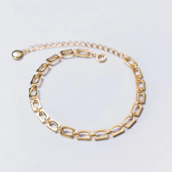 my-11134207-7qula-liv2zf01t2032a Sterling Silver Simple Open Link Bracelet