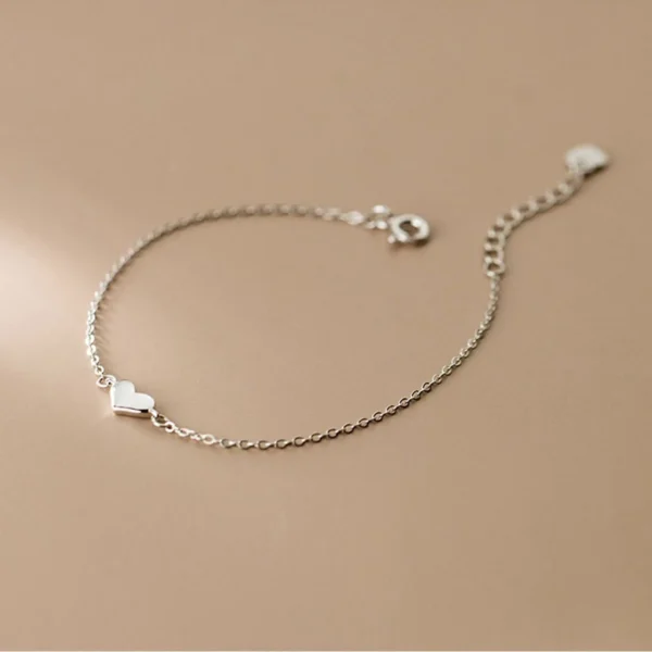 sg-11134201-7qvf4-lhok810fg5q8aa Sterling Silver Shimmering Affection Love Charm Bracelet
