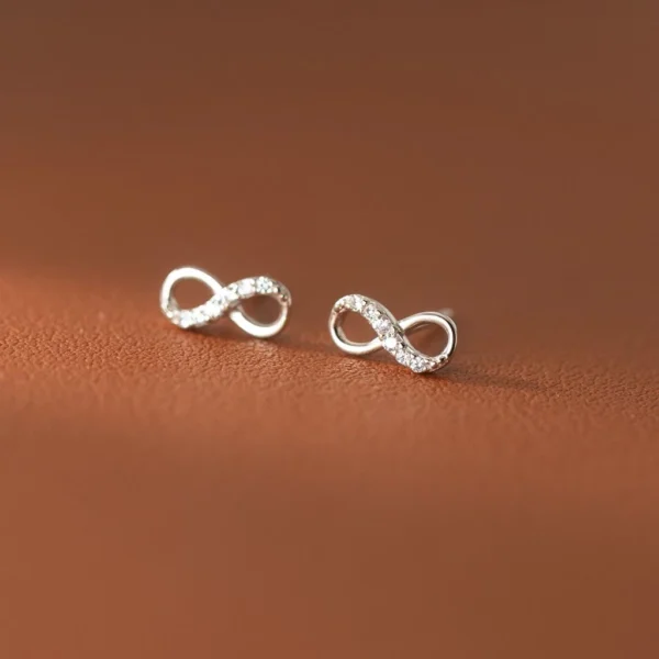 sg-11134201-7qvg6-lhok4n7xmxzn24 Sterling Silver Infinite Harmony Stud Earrings