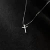 sg-11134201-7rbn2-llvzyok6u36x0e Sterling Silver Harmony Cross Necklace